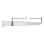 POLLMANN Suspension de chantier lourde, 600 mm, fer galvanisé clair
