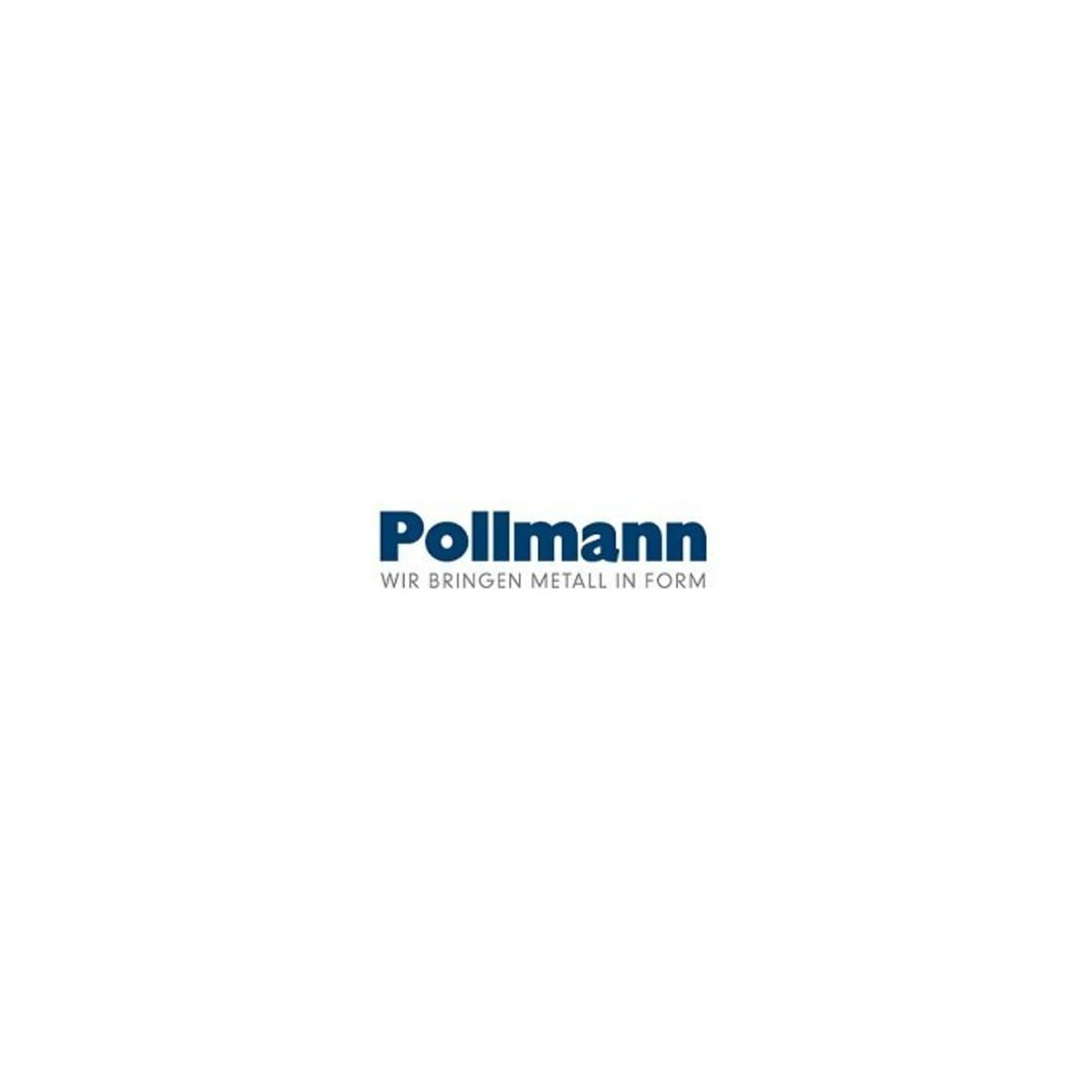 POLLMANN Verrou double bas, fer droit, galvanisé à chaud