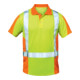 Polo de signalisation Zwolle taille XL jaune/orange 75 % PES / 25 % CO FELDTMANN-1