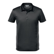 Polo fonctionnel CORDOBA taille XXXL gris foncé/gris clair 100 % PES FELDTMANN-1