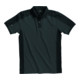 Polo Konrad taille L anthracite/noir 60 % CO / 40 % PES FHB-1