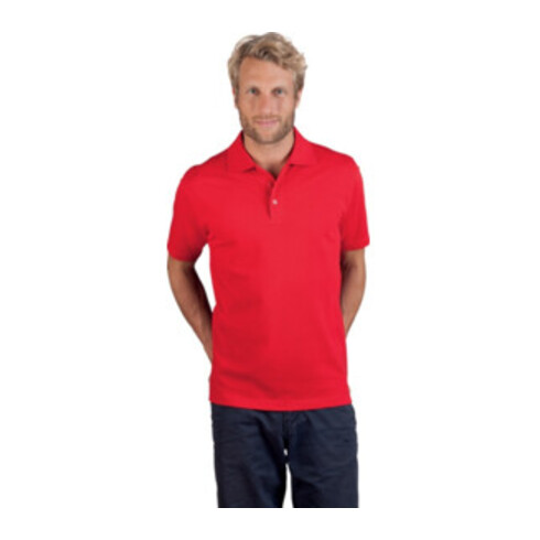 Poloshirt Promodoro rouge feu
