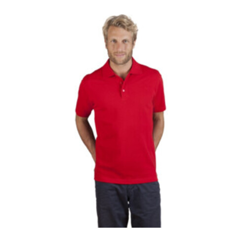 Poloshirt Promodoro rouge feu