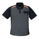 Poloshirt homme Terratrend CoolDry gris foncé/noir/orange-1