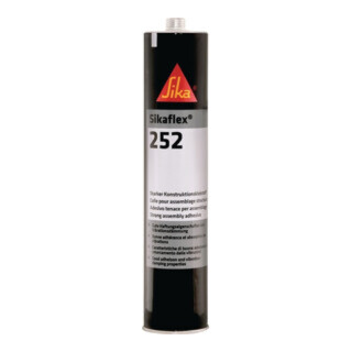 Polyurethan-Klebstoff 300ml Kartusche schwarz Sikaflex 252