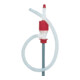 Pompe à main polychlorure de vinyle et polyéthylène 0,2 l/course approprié p.aci-1