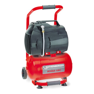 Pompe à vide Rothenberger, RODIA-VAC, 230 Volt avec réservoir de sécurité de 10 litres