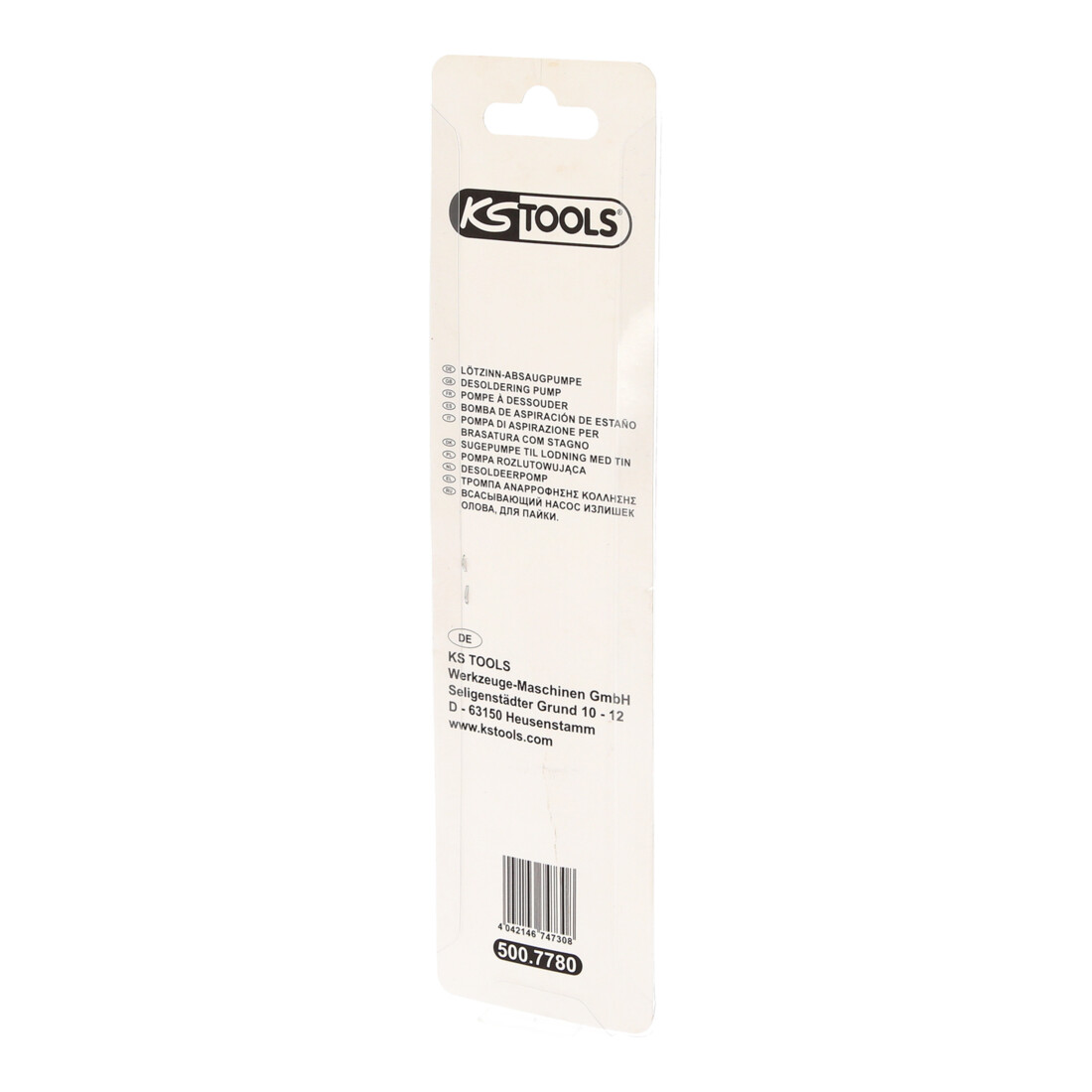 Pompe d'aspiration de soudure KS Tools
