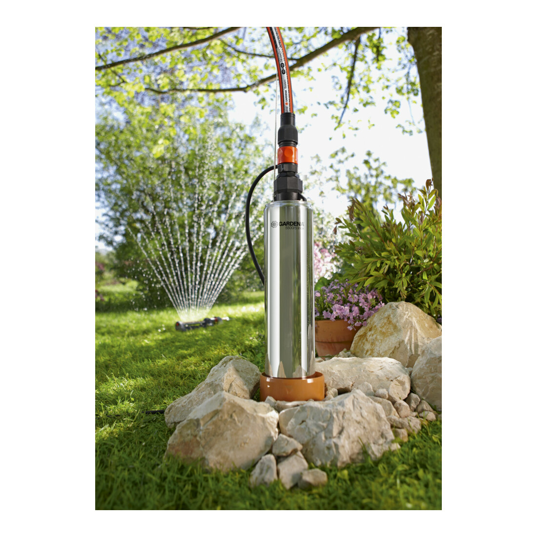 Pompe de puits profond 5500/5 inox GARDENA
