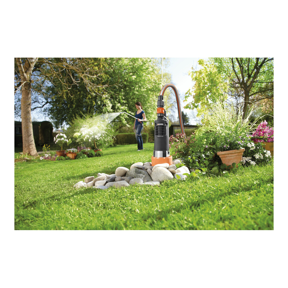 Pompe de puits profond 6000/5 inox automatique GARDENA