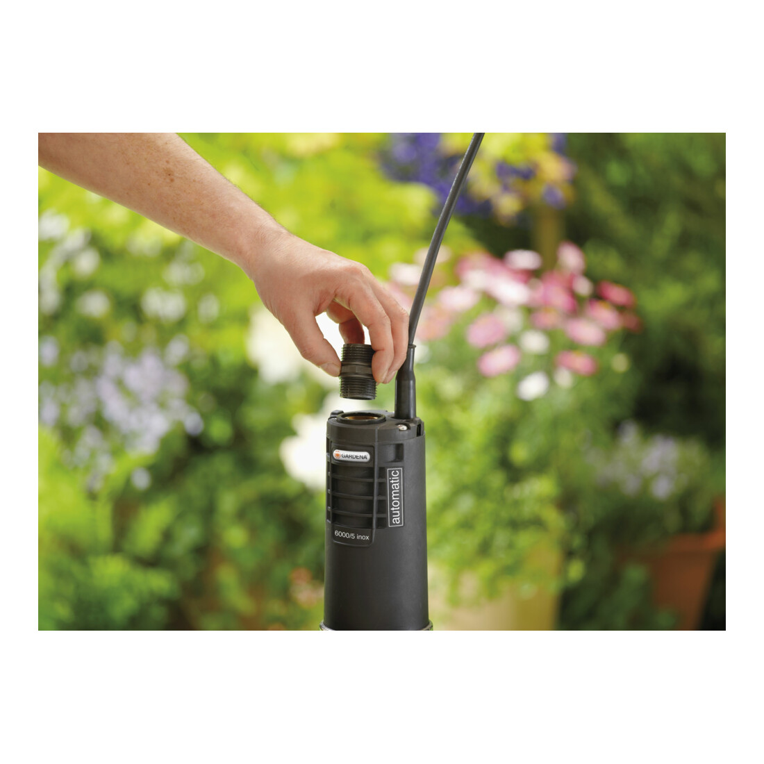 Pompe de puits profond 6000/5 inox automatique GARDENA