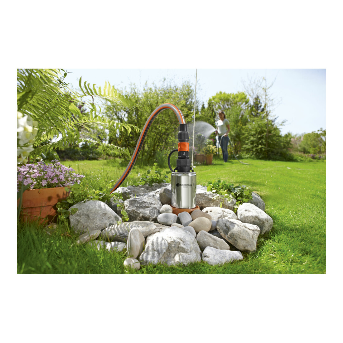 Pompe de puits profond 6000/5 inox GARDENA