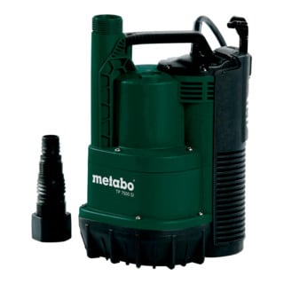Pompe immergée à aspiration plate pour eau claire TP 7500 SI metabo, carton