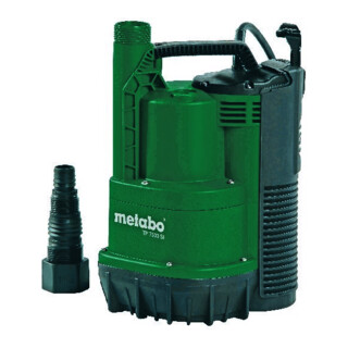 Pompe immergée à aspiration plate pour eau claire TP 7500 SI metabo, carton