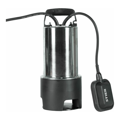 Pompe immergée pour eaux usées STIER, acier inoxydable, ESTW-1100
