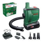 Pompe volumétrique sans fil EasyInflate 18V-500 Bosch, chargeur AL 18V-20-2