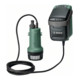 Pompes à eau de pluie à batterie Bosch GardenPump 18, tuyau 2,5 m, batterie 18V 2,5Ah, chargeur-1