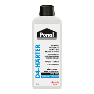Ponal D4 Härter für Super 3 PNI3N, 250 g Flasche