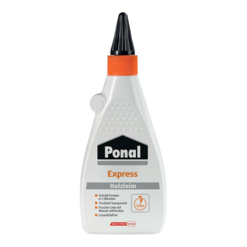 Ponal Express PVAc Holz- leim weiß, 550gr Flasche