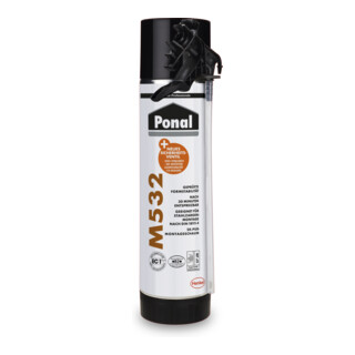 Ponal M532 Mousse de montage 2K-PUR PN542, 400 ml aérosol