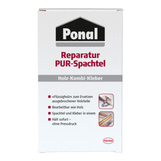 Ponal Reparatur PUR-Spachtel PER6N, 177 g Faltschachtel