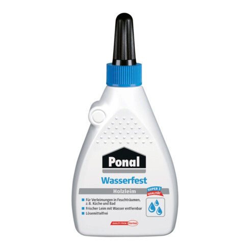 Ponal Super 3 Colle à bois waterproof 120 g flacon