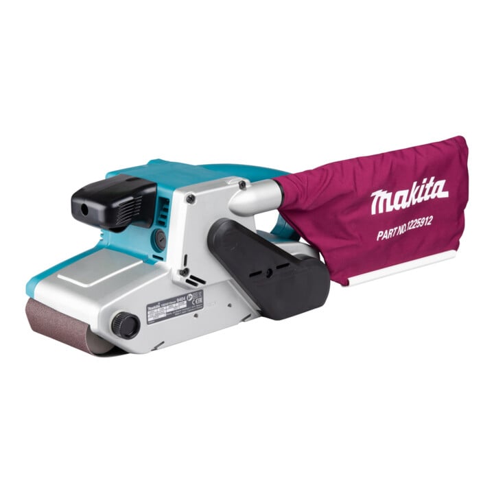 Set MAKITA Ponceuse à bande 9404J + Bande abrasive Makita 100x610mm K80 25 pièces P-36974