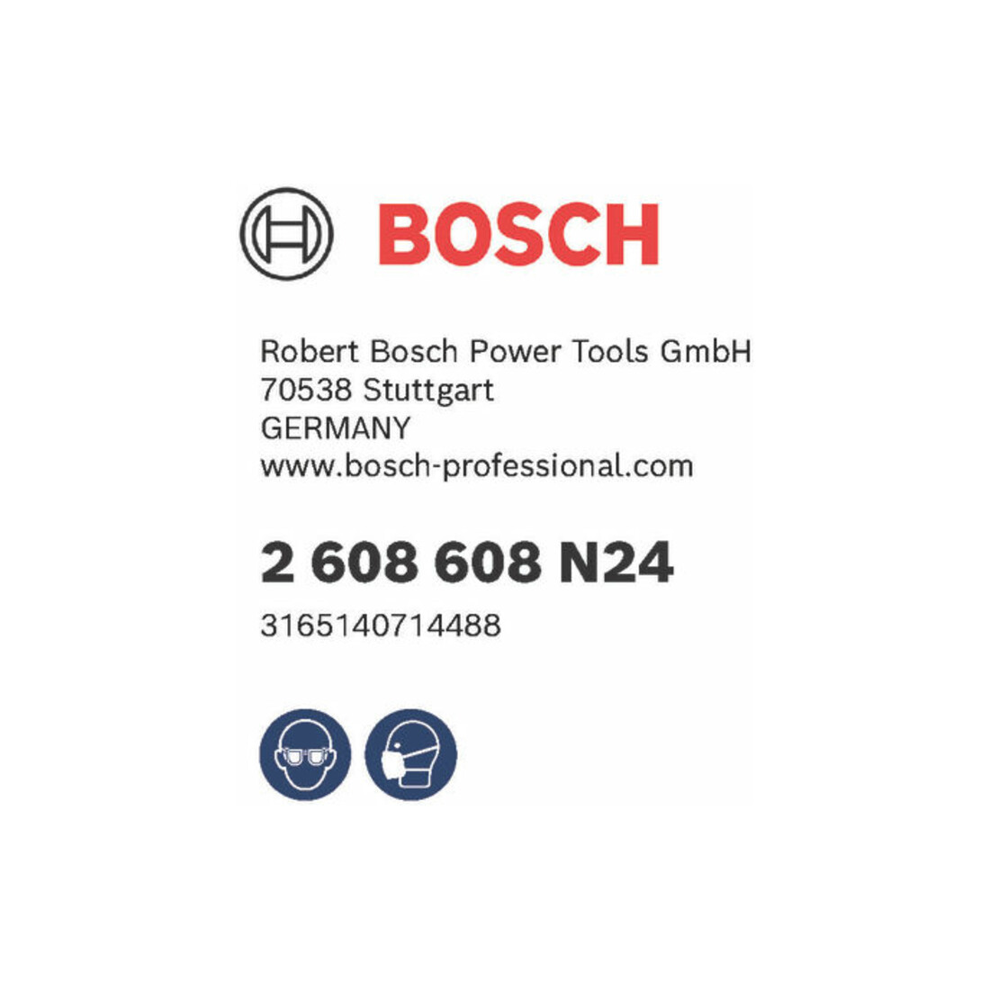 Ponceuse à main Bosch avec poignée et dispositif de serrage
