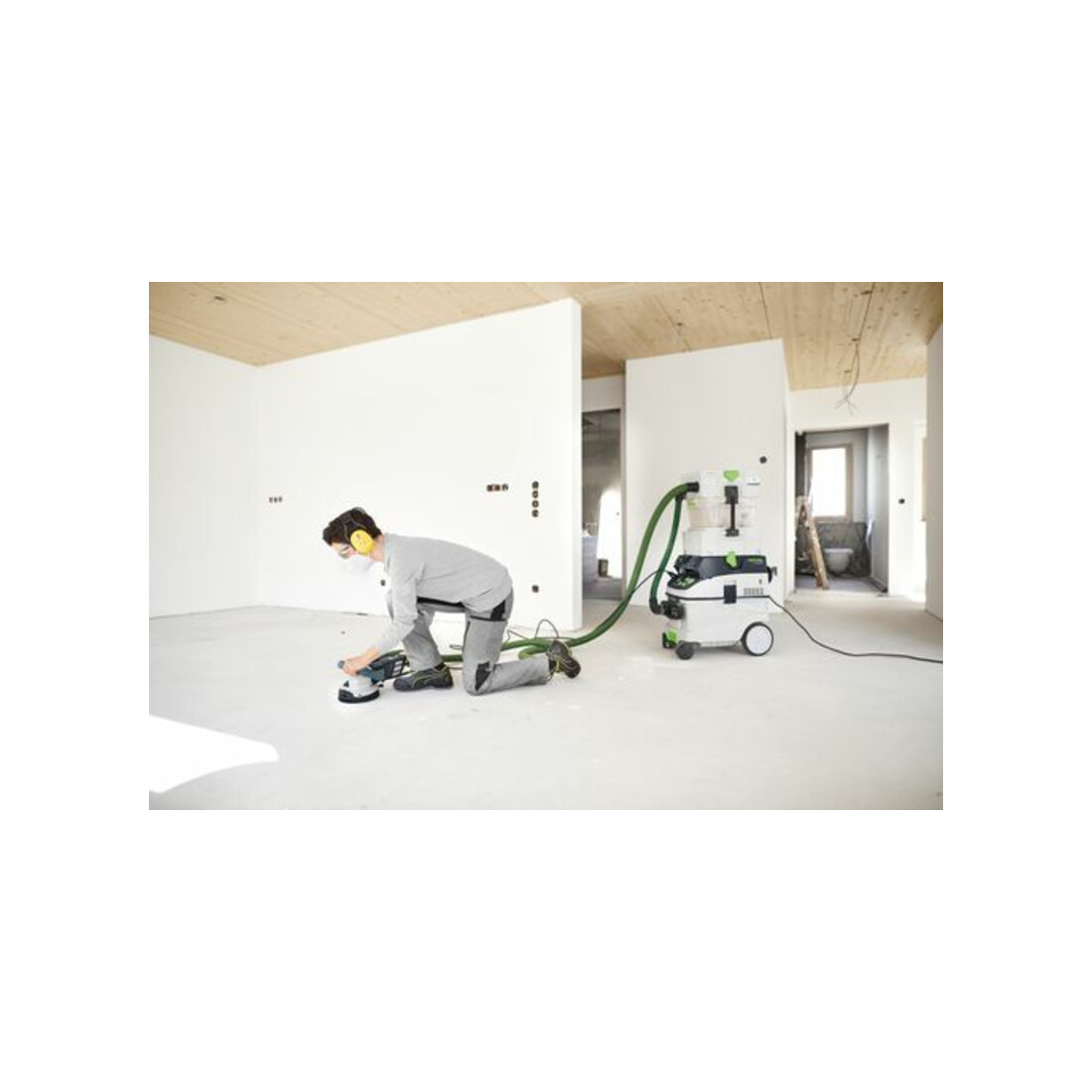 Ponceuse de rénovation Festool RG 130 ECI-Set DIA AB RENOFIX