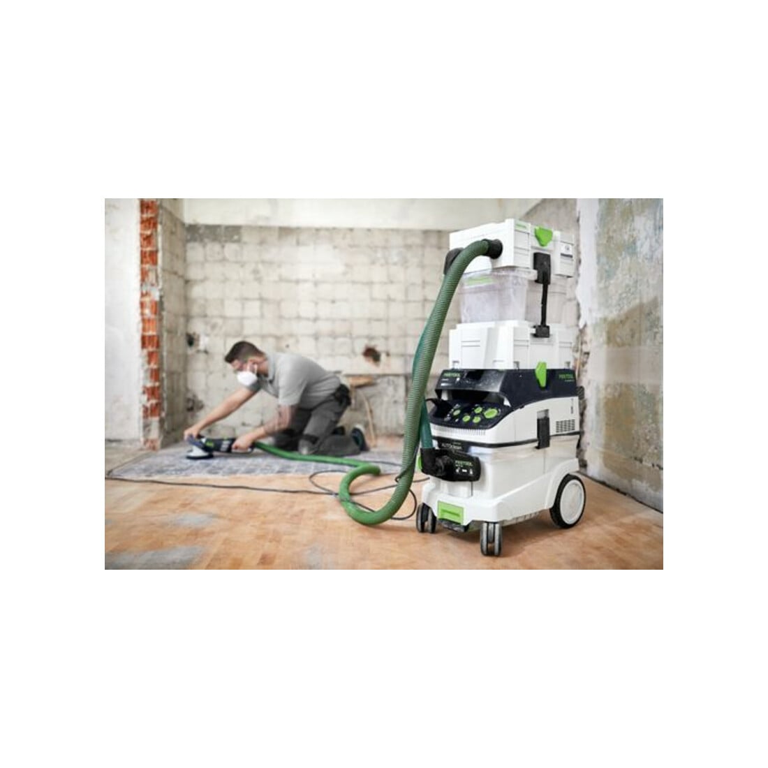 Ponceuse de rénovation Festool RG 130 ECI-Set DIA AB RENOFIX