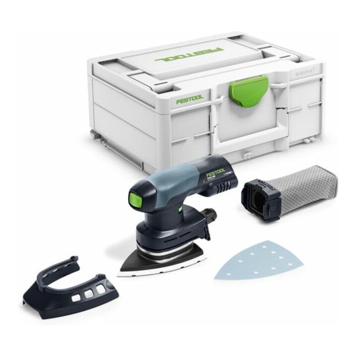 Set Festool Ponceuse delta sans fil DTSC 400-Basic + Chargeur rapide TCL 6
