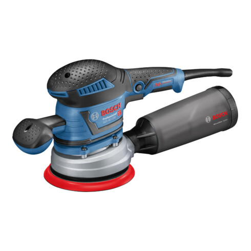 Ponceuse excentrique Bosch GEX 40-150 avec 1 x feuille abrasive M480 et L-BOXX
