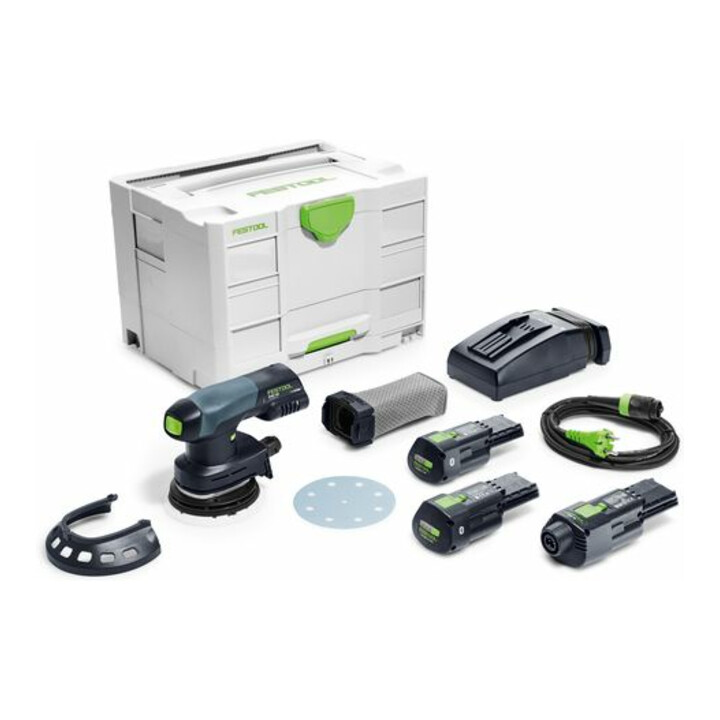 Ponceuse excentrique hybride Festool ETSC 125 3,0 I-Set