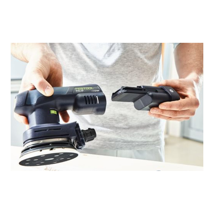 Ponceuse excentrique hybride Festool ETSC 125 3,0 I-Set