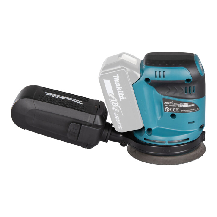 Ponceuse excentrique Makita sans fil DBO180Z version solo