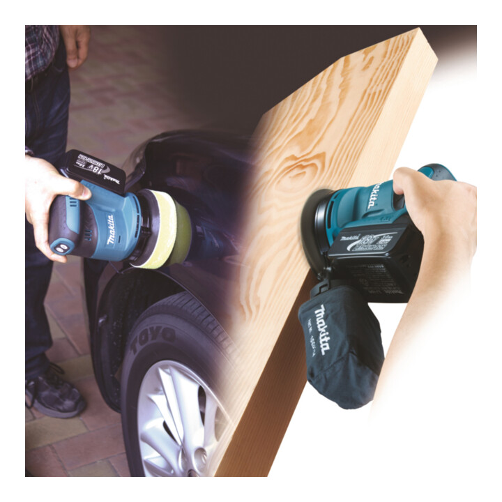 Ponceuse orbitale à batterie Makita DBO180RTJ