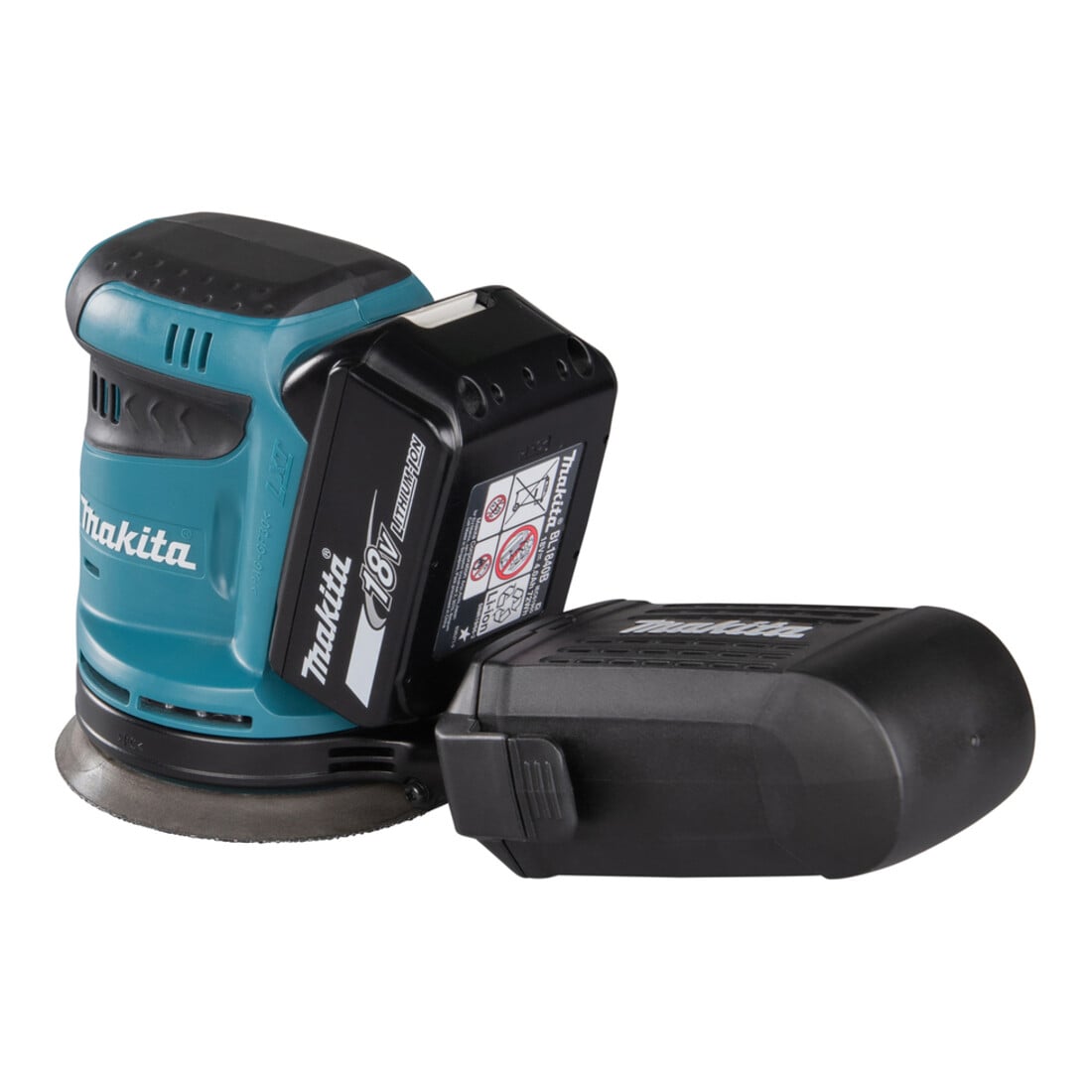 Ponceuse orbitale à batterie Makita DBO180RTJ