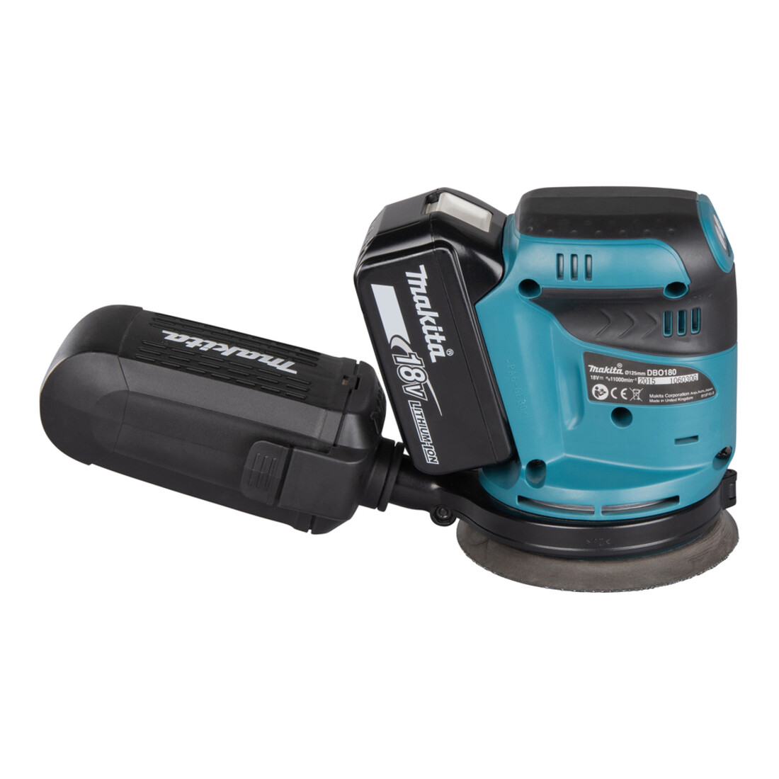 Ponceuse orbitale à batterie Makita DBO180RTJ