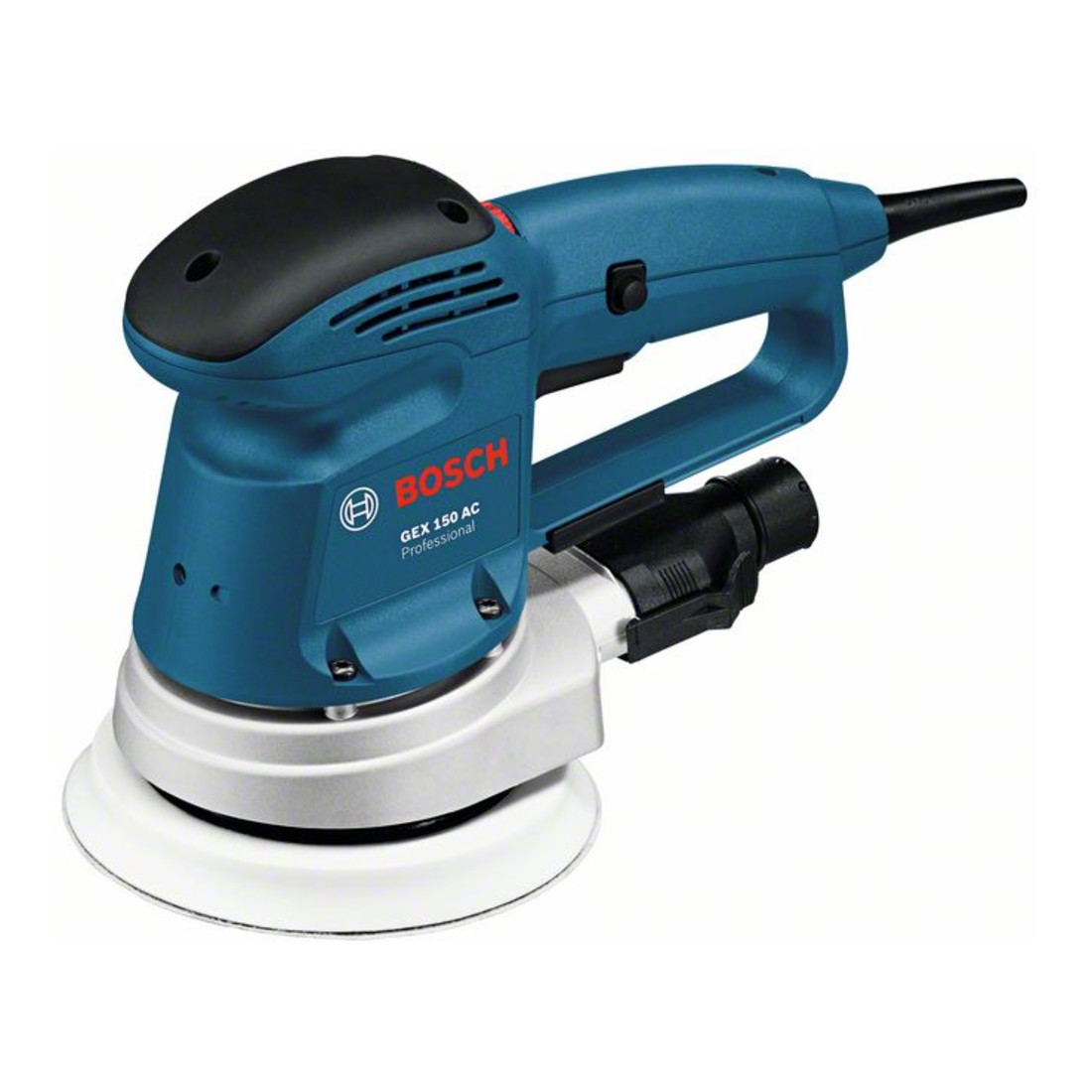 Ponceuse orbitale aléatoire Bosch GEX 150 AC avec adaptateur d'aspiration Papier de verre K 80