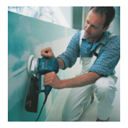 Ponceuse orbitale aléatoire Bosch GEX 150 AC avec adaptateur d'aspiration Papier de verre K 80-4