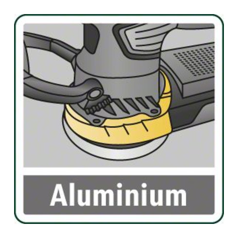 Ponceuse orbitale aléatoire Bosch PEX 400 AE, Assistant papier