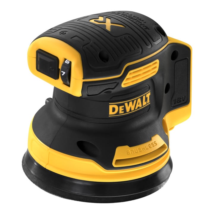 Ponceuse orbitale aléatoire sur batterie DEWALT, 18 V (version de base) DCW210NT-XJ
