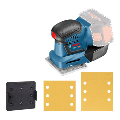 Ponceuse orbitale alimentée par batterie Bosch GSS 18V-10 Version Solo