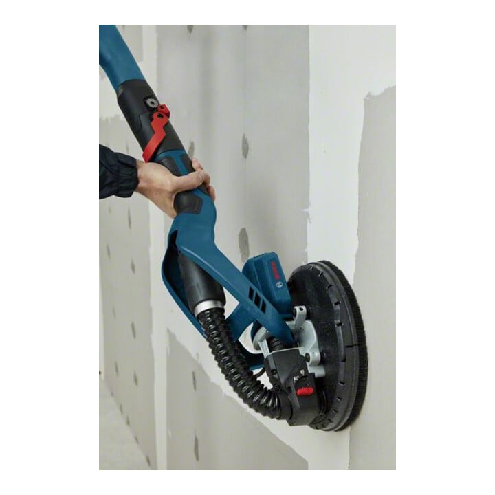 Bosch Trockenbauschleifer GTR 55-225 + Bosch EXPERT M480 Schleifnetz für Trockenbauschleifer, 225 mm, G 180