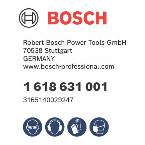Porte-bêche hexagonal Bosch avec porte-outil 19 mm 450 x 60 mm