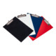 Porte-bloc Eichner A4, bleu, format 232x338 mm + pince à bloc et œillet de fixation-3