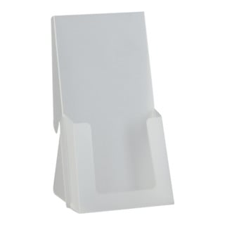Porte-brochures Eichner DIN A4 1/3 format portrait, 0,8 mm PP transparent