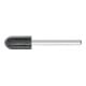 Porte-capuchons abrasifs POLICAP® D7xH13mm D. tige 3 mm WRC-cylindr. à bout arro
