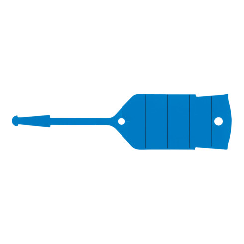 Porte-clés KS Tools avec boucle, bleu, pack de 500