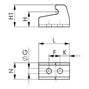 Porte-comptoir AMF n° 6848GHNI Taille 4 VA-4